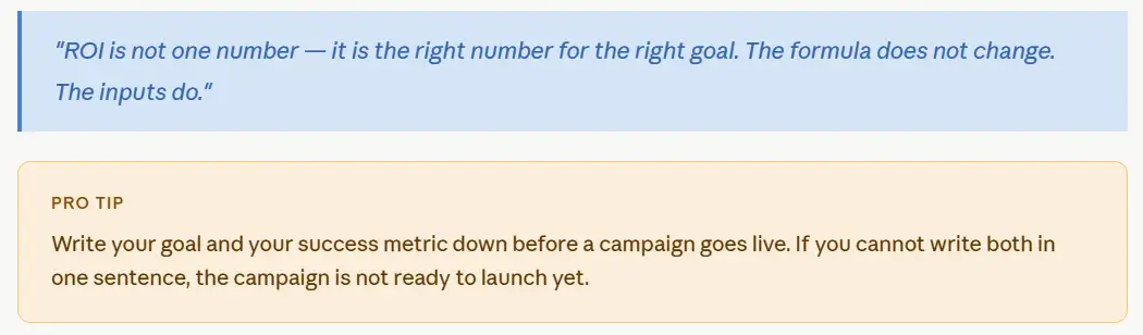 SOCIAL MEDIA ROI 2