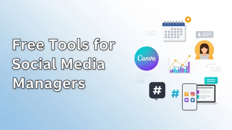best free tools for social media managers image